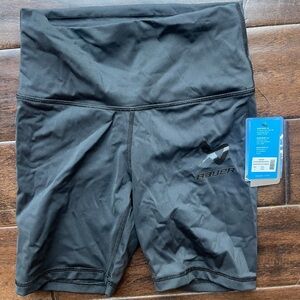 Bauer Women's Black Athletic Shorts